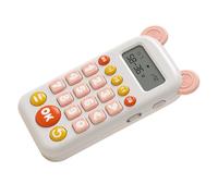 Beaupretty Juguete Educativo para Niñas Años Máquina de Aritmética Oral Rosa de Aprendizaje Matemático Seguro sin Batería Desarrollo Cálculo y Coordinación Mano-Ojo