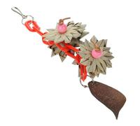 Beaupretty Juguete Natural para Aves Columpio Colgante para Periquitos y Loros Juguete Interactivo para Jaulas De Pájaros Diversión Segura y Duradera para Mantener Tus Aves Entretenidas