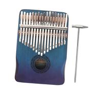 Beaupretty Kalimba Teclas Duradera Piano Pulgar Portátil para Principiantes Instrumento Musical Tono Grabado Fácil Aprendizaje Sonido Equilibrado y Amantes Música