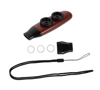 Beaupretty Kazoo Doble Orificio Profesional de Roja Instrumento Musical Portátil para Principiantes y Adolescentes para Actuaciones y Acompañamiento de Guitarra