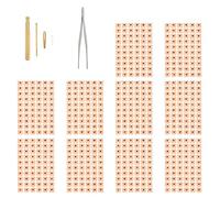 Beaupretty Kit De Acupresión Para Orejas Pegatinas Para Puntos De Acupuntura La Oreja 3 Piezas Parches Desechables Sonda De Masaje Relajante Para Cuidado Auricular Uso Profesional Terapias Naturales