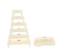 Beaupretty Kit De Herramientas De Reparación De Relojes Prensa De Reloj Conjunto De 8 Piezas Molde De Matriz De Plástico Resistente para Tapar Carcasa Trasera Uso Profesional para Relojeros