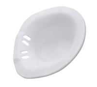 Beaupretty Lavabo para Baño de Asiento Unisex Postparto Diseño Ergonómico, Plástico Orificios Anti-Desbordamiento, Bordes Anchos para Evitar Derrames, Compatible Inodoros Estándar, para