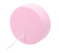 Beaupretty Limpiador Facial Soplo De Polvo Esponjoso Hojaldre Soplo Suelto Cara Suministros Soplo Para El Cuerpo Bocanada Refrescante Aplicación De Soplo Depurador De Cara Rosa Esponja