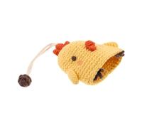 Beaupretty Llavero De Dibujos Animados Mano Llavero De Cordero para Mochila Accesorio De Hilo para Bolso Bonito Colgante De Crochet para Llaves