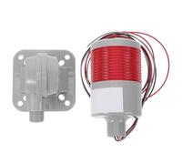 Beaupretty Luz de Torre de Señalización Industrial LED 24v con Zumbador una Capa Base Plegable Lámpara de Torre para Advertencias y Señales en Maquinaria Luz Intermitente para Control