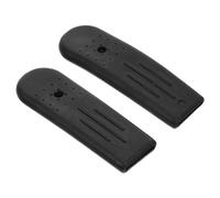 Beaupretty Manijas de Freno Par de Repuestos en Goma Negra para Silla de Ruedas Control de Frenado Mejorado y Rendimiento Duradero para Usuarios de Silla de Ruedas