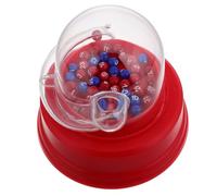 Beaupretty Máquina de Lotería Eléctrica con Bolas Plásticas para Familiares y Fiestas Juego de Selección de Números Rápido y Estable para Niñas Juguete de Lotería Versátil y Entretenido