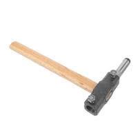 Beaupretty Martillo Perforador para Cultivo de Hongos Diseño de Doble Cabeza, Madera y Hierro, Herramienta para Plantar en Troncos de Hongos