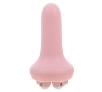 Beaupretty Masajeador Corporal Portátil Rodillos de Masaje Profundo para Muslos y Abdomen, Diseño Compacto Rosa, Alivio Muscular para Uso en Hogar y Gimnasio, Herramienta Multifuncional