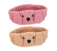 Beaupretty Máscara Para Ojos Banda Para El Cabello Diadema De Felpa Para Lavado Facial Cómoda y Transpirable Perfecto Para Novia y Amiga Tamaño Ajustable