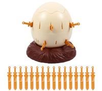 Beaupretty Mesa Infantil Pirata con Juguete Interactivo Barril de Pollito para Niñas Fiestas y Reuniones Familiares