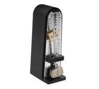 Beaupretty Metrónomo Mecánico Negro, Mini Metrónomo Preciso Para Guitarra, Piano y Violín, Ajuste Rápido De Ritmo, Adecuado Para Exámenes Musicales y Práctica En Casa