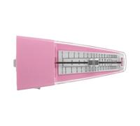Beaupretty Metrónomo Mecánico para Piano y Otros Instrumentos, Color Rosa Neutro, Campana de Acento, Portátil Alta Precisión para Práctica Musical y Exámenes
