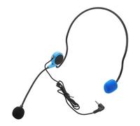 Beaupretty Micrófono de Diadema Ajustable Ligero para Hablar y Grabar Audio Claro Auriculares de Cabeza para Entrevistas Enseñanza y Podcasting Duradero y Cómodo