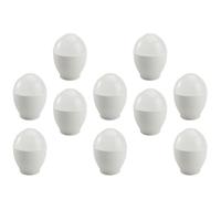 Beaupretty Mini Cocedor de Huevos para Microondas de 10 Piezas, Material Pp Seguro y Fácil de Limpiar, Adecuado para Cocinar al Vapor en Casa