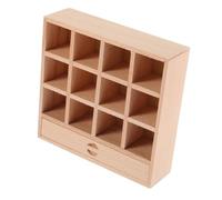 Beaupretty Mini Mueble Cajonera Decorativa de Madera Miniatura para Casas de Muñecas Accesorios de Escena y Decoración