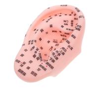 Beaupretty Modelo de Acupuntura Auricular para Masajes de Oído Modelo de Oído Humano Puntos de Acupuntura para Simulación y Aprendizaje