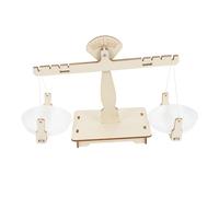 Beaupretty Modelo De Equilibrio Juguete Educativo Científico para Armar Kit De Aprendizaje De Balanza Juguete Stem para Manualidad para Proyecto De Ciencias Casa o Escuela