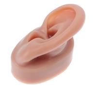 Beaupretty Modelo de Oreja Humano de Silicona Reutilizable Simulación de Oreja para Perforación de Práctica de Sutura Enseñanza Auditiva Accesorio de Exhibición