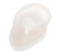 Beaupretty modelo de oreja productos de visualización del oído modelo de estructura de oreja oído propio simulación de modelo de oído humano accesorio de exhibición de aretes gel de sílice