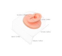 Beaupretty Modelo de Orejas Protésicas Humanas de Silicona Flexible Izquierda y Derecha con Soporte Acrílico para Práctica de Perforación y Exhibición de Joyas Kit 2 Piezas para Uso
