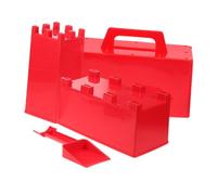 Beaupretty Molde para de Nieve Juego con Bolsa Protección Manos Herramienta Plástica Duradera para Construcción de Castillos Nieve y Arena Playa Exterior Invierno Verano