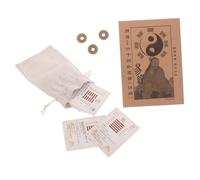 Beaupretty Monedas Fortuna Chinas i Ching Feng Shui Guía Antigua Tarjetas Hexagramas Adivinación Fácil