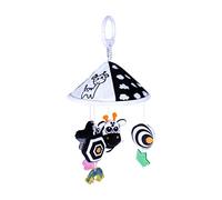 Beaupretty Móvil Educativo para Cuna Niño Niña Juguete Sensorial Colgante de Sonido Diseño de Campanilla de Viento para Desarrollo Visual y Percepción del Color