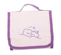 Beaupretty Neceser De Maquillaje Diseño De Osito Bolsa De Cosméticos y Resistente Organizador De Viaje para Accesorios para Decoración De Habitaciones Femeninas Buenas Noches