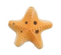 Beaupretty Ocarina de Estrella de Mar de Cerámica Ocarina para Principiantes Instrumento de Viento para Playa y Festivales