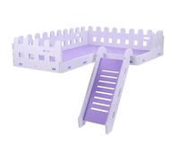 Beaupretty Palet de Plataforma de Jaula para Hámster Soporte de Entrenamiento de Madera Plataforma para Hámster Juguete para Accesorios para Jaulas