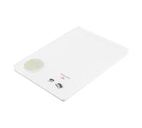 Beaupretty Paleta de Injerto de Pestañas Piedra Verde Herramienta Auxiliar para Extensiones de Pestañas Cojín para Salones de Belleza Tamaño Compacto para Uso Profesional y