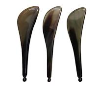 Beaupretty Palillo Del Tendón Del Cuerno y Placa Raspadora Para Masaje De Terapia De Raspado Herramienta De Masaje Portátil Para Aliviar El Estrés El Hogar