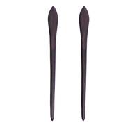 Beaupretty Palillos de madera japoneses para el pelo tallados a mano para el pelo largo, 2 unidades (Shuttle)