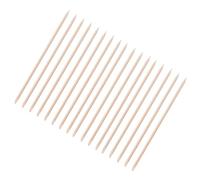 Beaupretty Palitos De Madera Para Manicura 200 Piezas 15 Cm Empujador Cutículas Doble Punta Herramienta Para Limpieza Uñas Uso Profesional y Doméstico