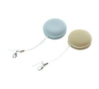 Beaupretty Paños De Limpieza Para Pantallas y Gafas 2 Piezas Macarrón Tamaño Pequeño Tela Suave Para Electrónica y Lentes Azul y Caqui Uso Diario Cuidado Visual