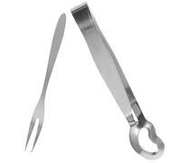 Beaupretty para Caracoles Diseño Especial Antiescaldaduras de Acero Inoxidable y Bordes Suaves Set de 1 Unidad para Mariscos