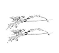 Beaupretty para El Cabello Bioquímicas Líquidas Únicas Palillos para El Cabello de Metal Accesorios para El Cabello de Mujer para Moños Y Eventos Formales