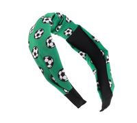 Beaupretty Para Fiesta Diadema Ancha De Fútbol Accesorios Cabello Favor De Fiesta Envoltura Deportiva Aro De Fútbol Tela