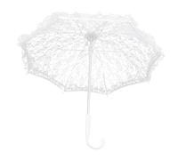 Beaupretty Paraguas De Encaje Vintage para Novia Sombrilla De Boda Ligera y Decorativa