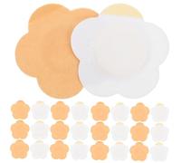 Beaupretty Parches de Acupuntura Autoadhesivos Transpirables de Tela No Tejida 200 Unidades 2 Bolsas de 100 Parches Protectores para Ombligo y Alivio del Dolor Uso Cómodo para Cuidado