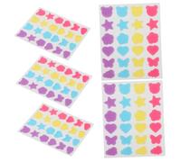 Beaupretty Parches Faciales para Eliminar y Espinillas 5 Hojas Diseño Forma de Hidrocoloide Suave y para Tipo de Anti-Acné