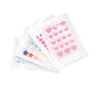 Beaupretty Parches para Granos y Piel, 5 Unidades, Tamaño Mediano, Adhesivos Invisibles y Transpirables, para Cuidado Facial Diario, Alivio de Enrojecimiento y Reducción de Varios estilos