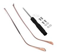 Beaupretty Patillas para Gafas de Metal de Repuesto Diseño Estilizado y Fácil de Instalar, Piezas de Repuesto para Gafas Patas Resistentes y Aspecto Atractivo para Reparación
