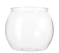 Beaupretty Pecera Transparente de Plástico para Escritorio Fondo Plano, Multifuncional y Adecuada para Criar Peces Ornamentales o Tortugas en Oficina o Sala
