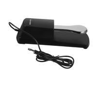 Beaupretty Pedal De Sostenido Para Piano y Teclado Compatible Sintetizadores Interruptor De Polaridad Diseño Portátil Antideslizante Pedal De Metal Resistente