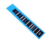 Beaupretty Pegatinas para Diapasón de Violín 4piezas Azul de Papel para Violines Tamaño 1/2, Guía para Principiantes Fácil de Despegar y Colocar
