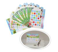 Beaupretty Pegatinas y Tabla de Recompensas para Entrenamiento de Ir al Baño Reutilizables Diseño Atractivo para Niñas Material Seguro y Fácil de Usar para Rutinas Diarias
