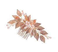 Beaupretty Peina Nupcial De Perlas Mano Accesorio Para Novia Tocado Elegante Para Bodas Especiales